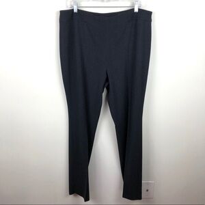 Rena Lange Grey Trouser Dress Pants Wool Cupro 14